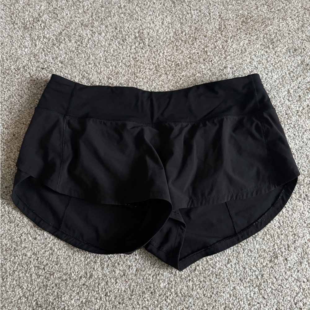 lululemon athletica Black Athletic Shorts